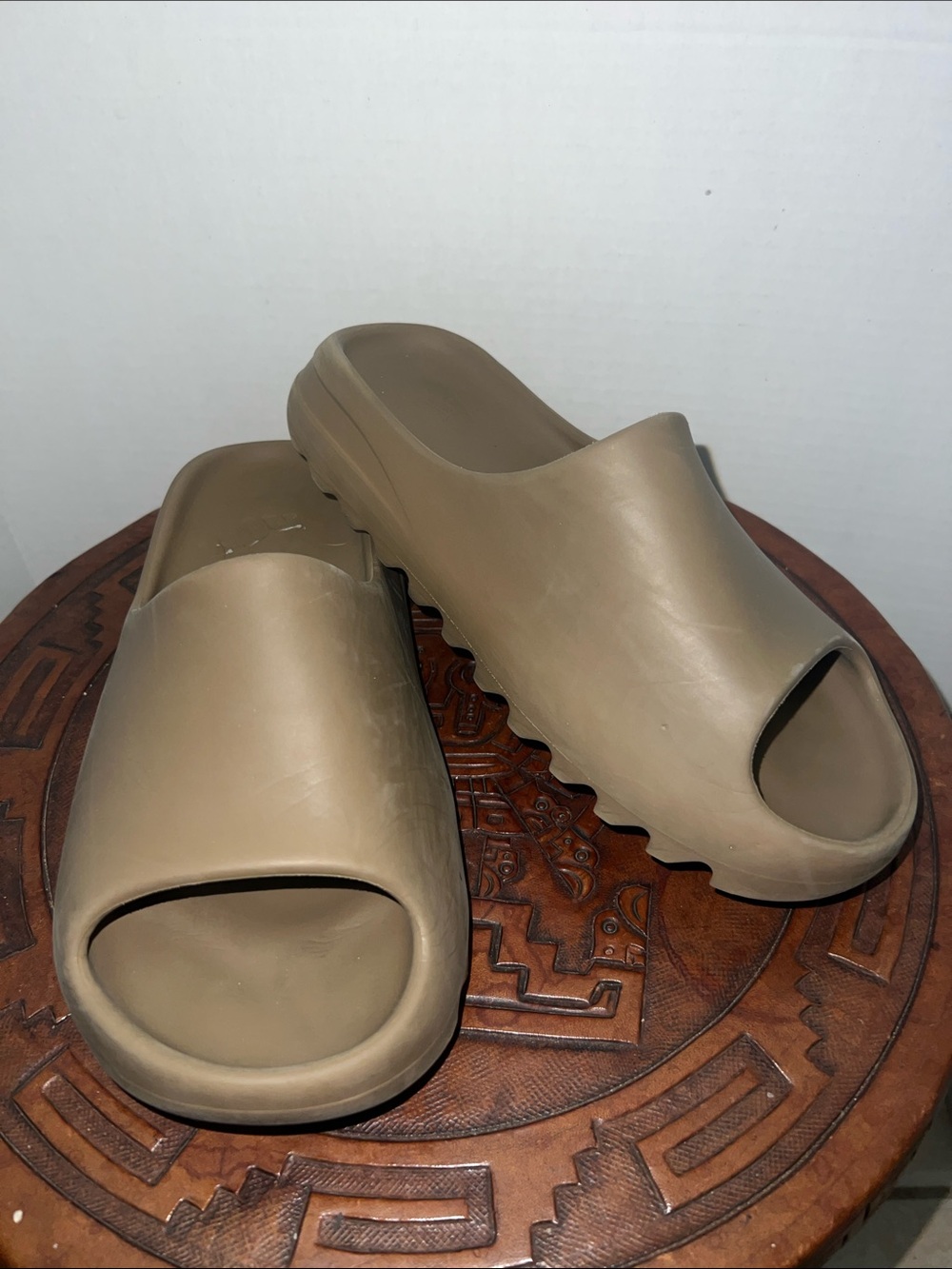 Yeezy Adidas Slide Sandals in Pure Taupe